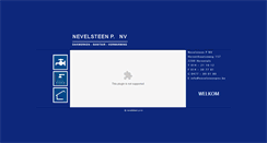 Desktop Screenshot of nevelsteenpnv.be