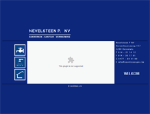 Tablet Screenshot of nevelsteenpnv.be